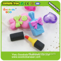 Promotie Green Pig Head vormige Gift Eraser